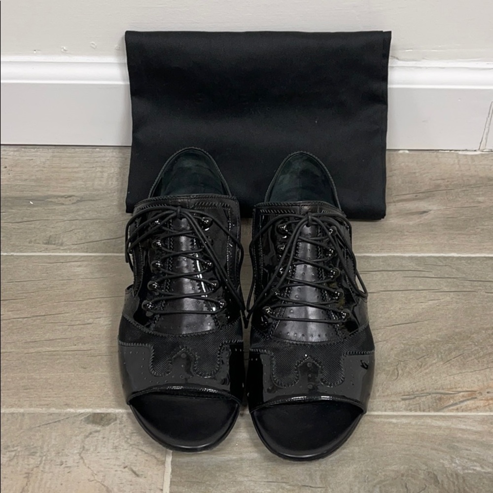 Givenchy peep toe sandal